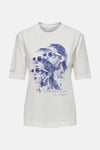 T-shirt met korte mouwen - wit