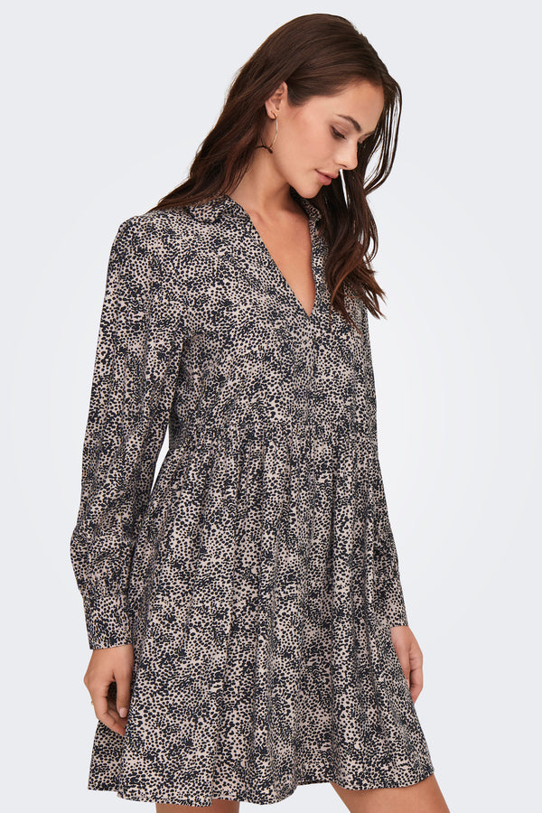 Kleedjes (lange mouwen) Beige - JDY