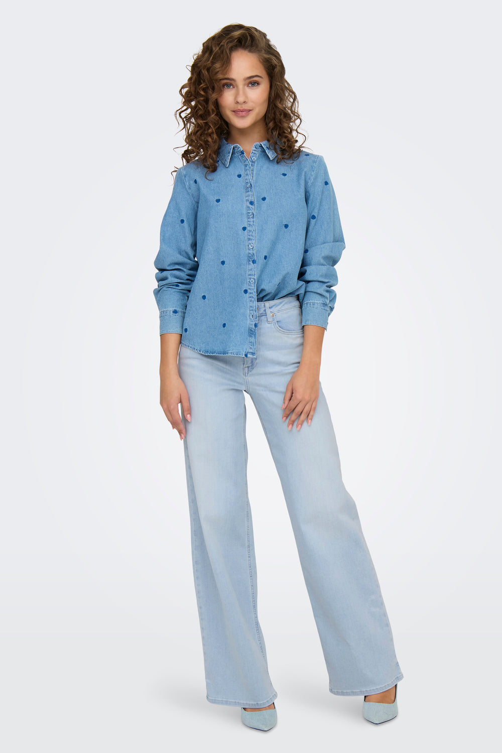 Jeans wide Light blue denim - ONLY®