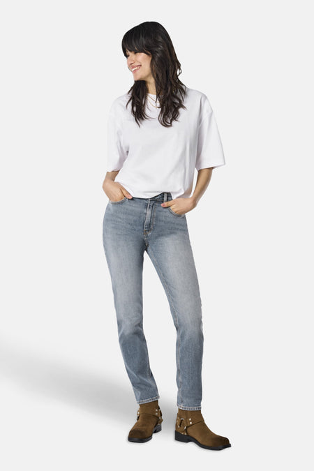 EMILY - mid blue denim