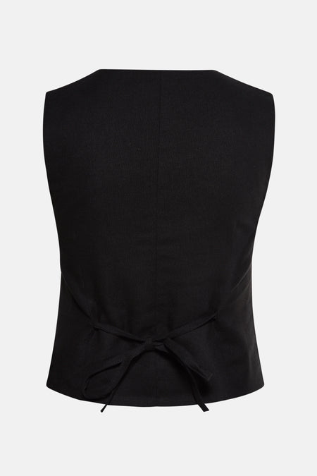 ONLCARO S/L LINEN BLEND VEST CC TLR