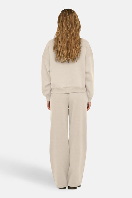 Sweater met ronde hals Ecru - ONLY®