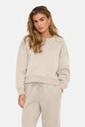 Sweater met ronde hals Ecru - ONLY®