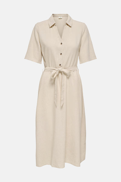 Kleedjes (korte mouwen) Beige - JDY