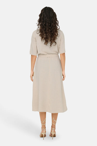 Kleedjes (korte mouwen) Beige - JDY