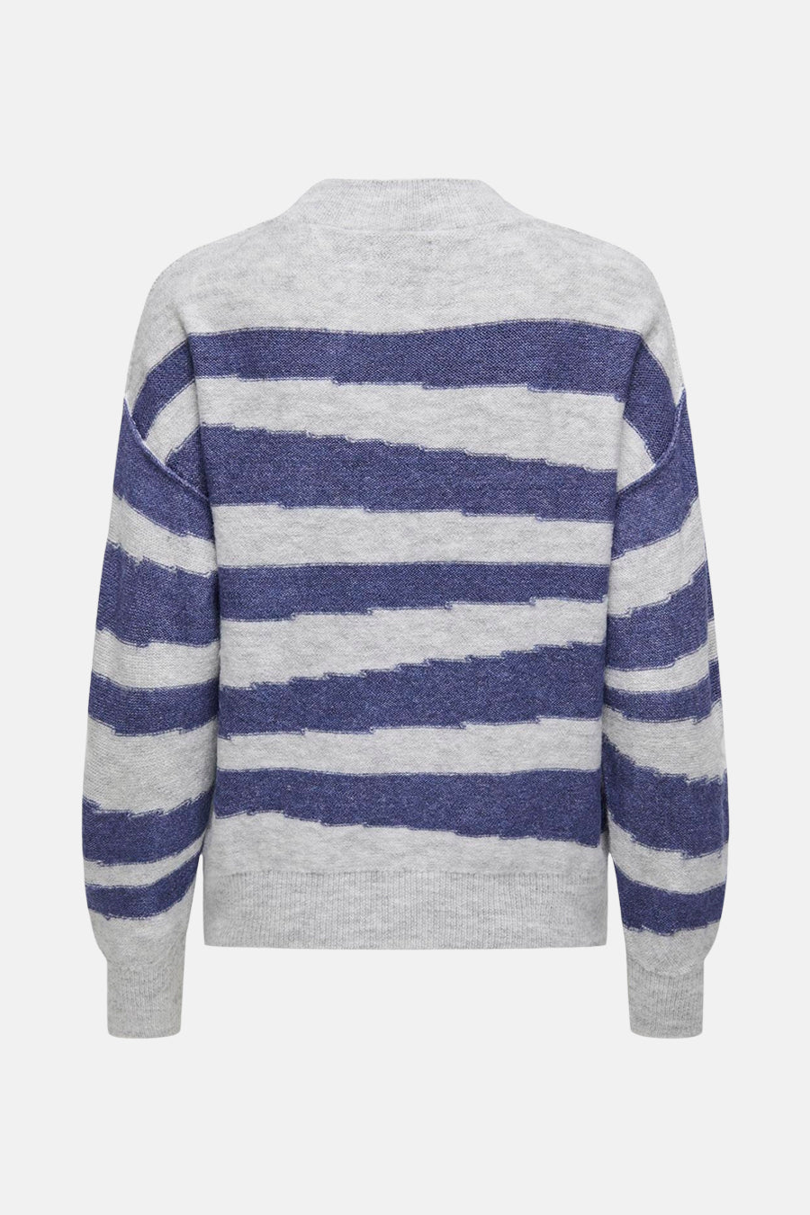 Pull met ronde hals - grijs - JDY