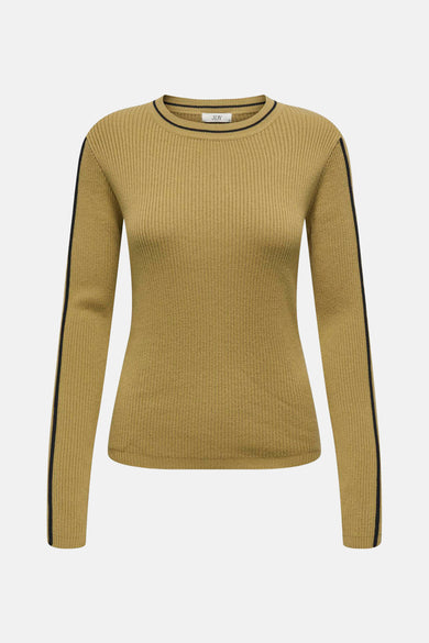 Trui met ronde hals Beige - JDY