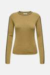 Trui met ronde hals Beige - JDY