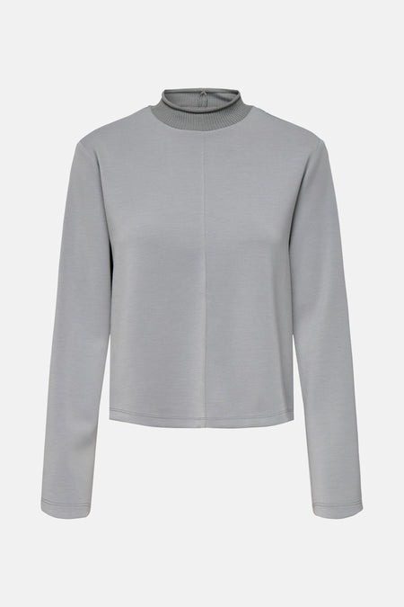 T-shirt met lange mouwen - grijs