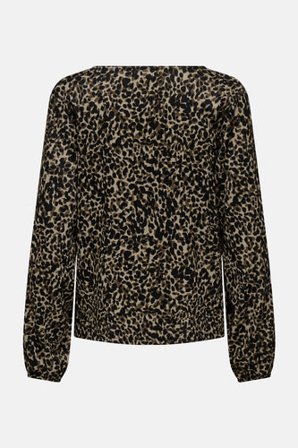 JDYJULIA L/S V-NECK TOP JRS