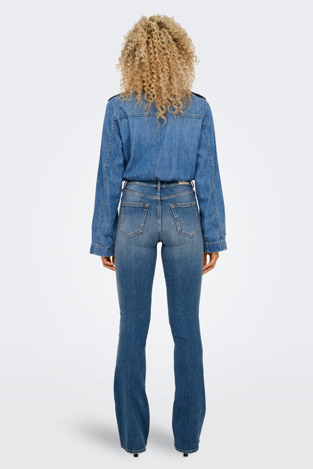 Jeans flared Mid blue denim - ONLY®