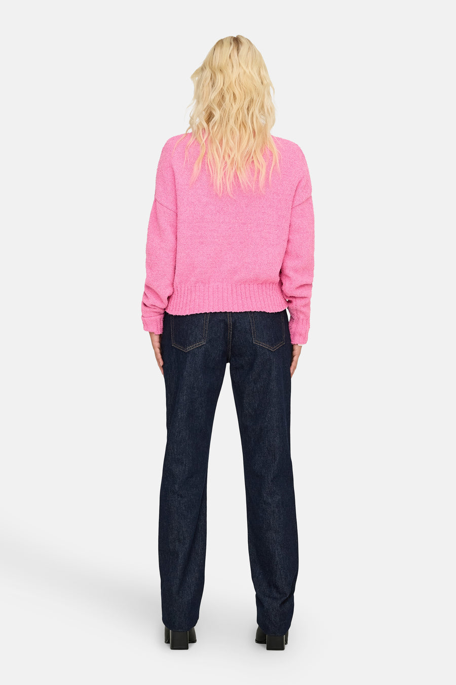 Pull met ronde hals - roze - ONLY®