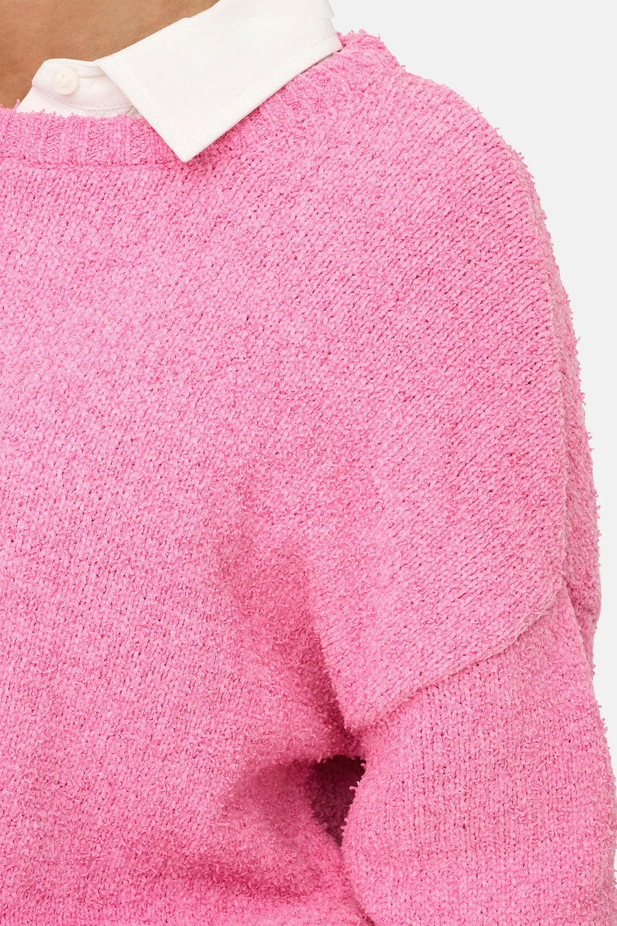 Pull met ronde hals - roze - ONLY®