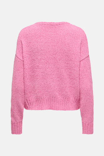 Pull met ronde hals - roze - ONLY®