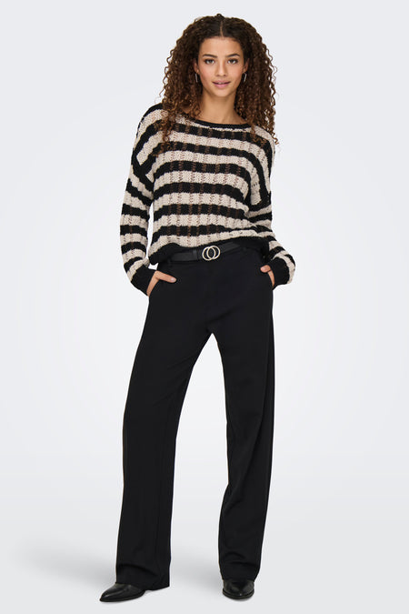 Trui met ronde hals Zwart - ONLY®