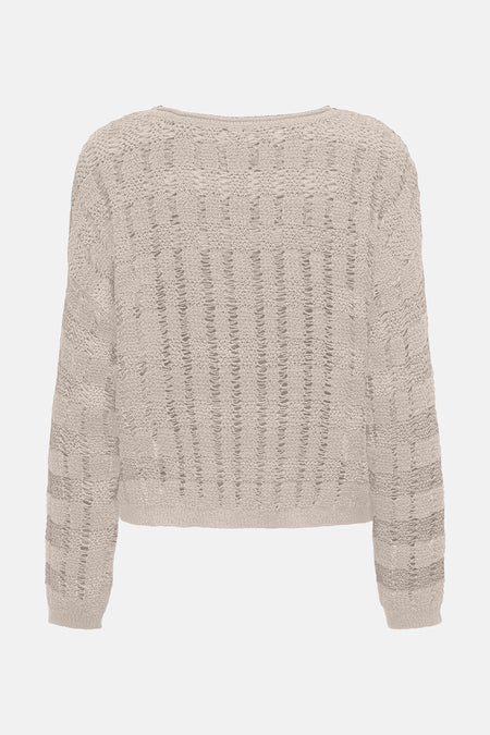 ONLCAPRI LS O-NECK CC KNT