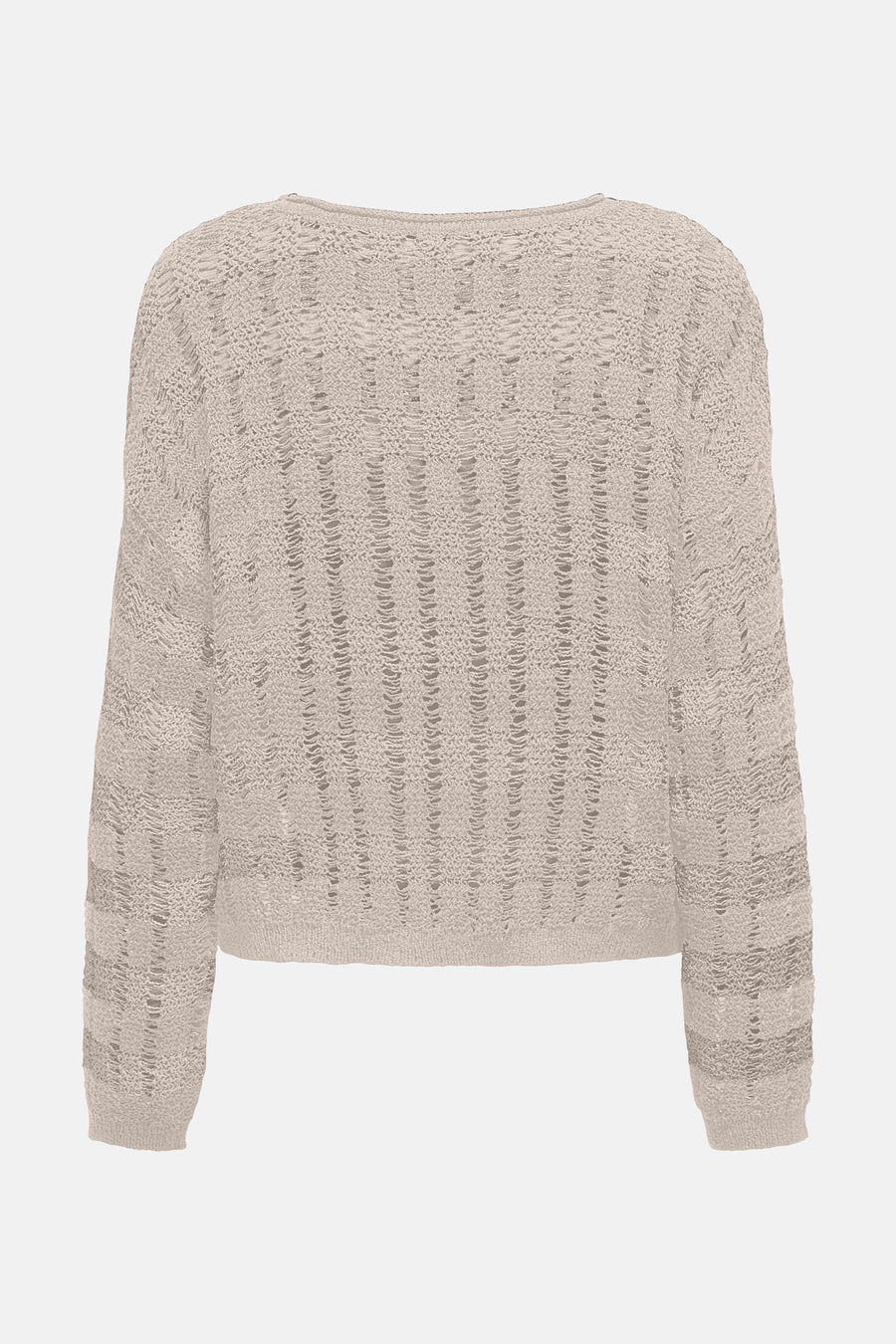 Pull met ronde hals - Beige - ONLY®