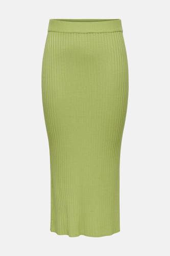 Robe verte ONLY® avec texture côtelée dans un modèle ajusté.