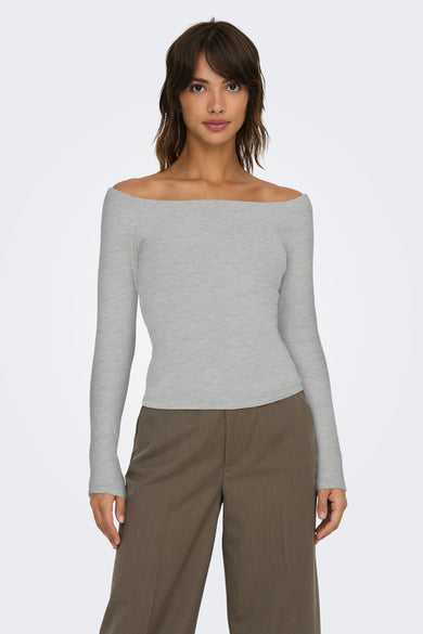 Top (lange mouwen) Grijs - ONLY®