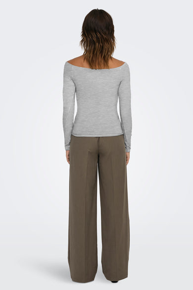 Top (lange mouwen) Grijs - ONLY®