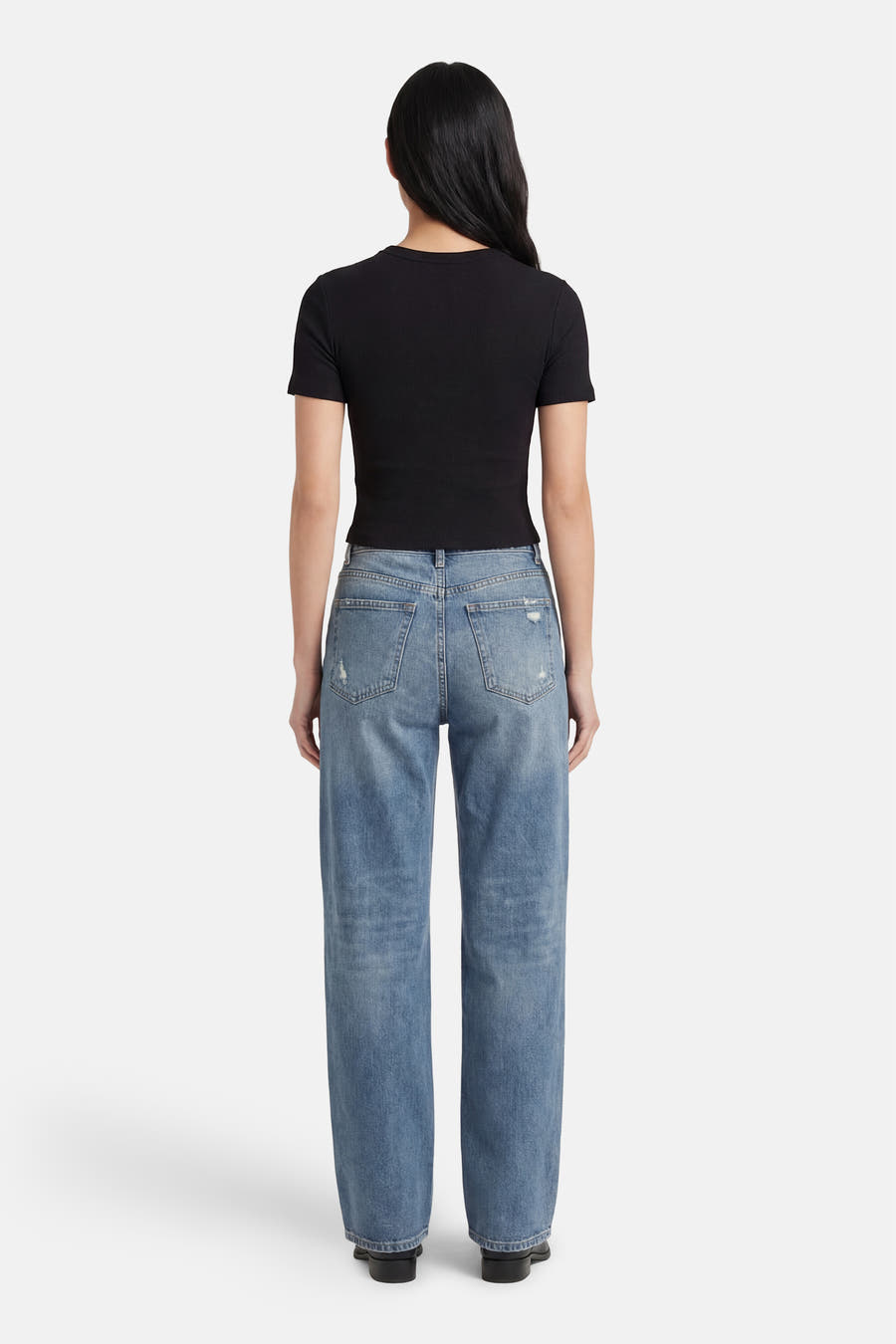 T-shirt met korte mouwen - zwart