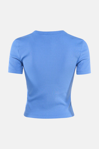 T-shirt met korte mouwen - blauw