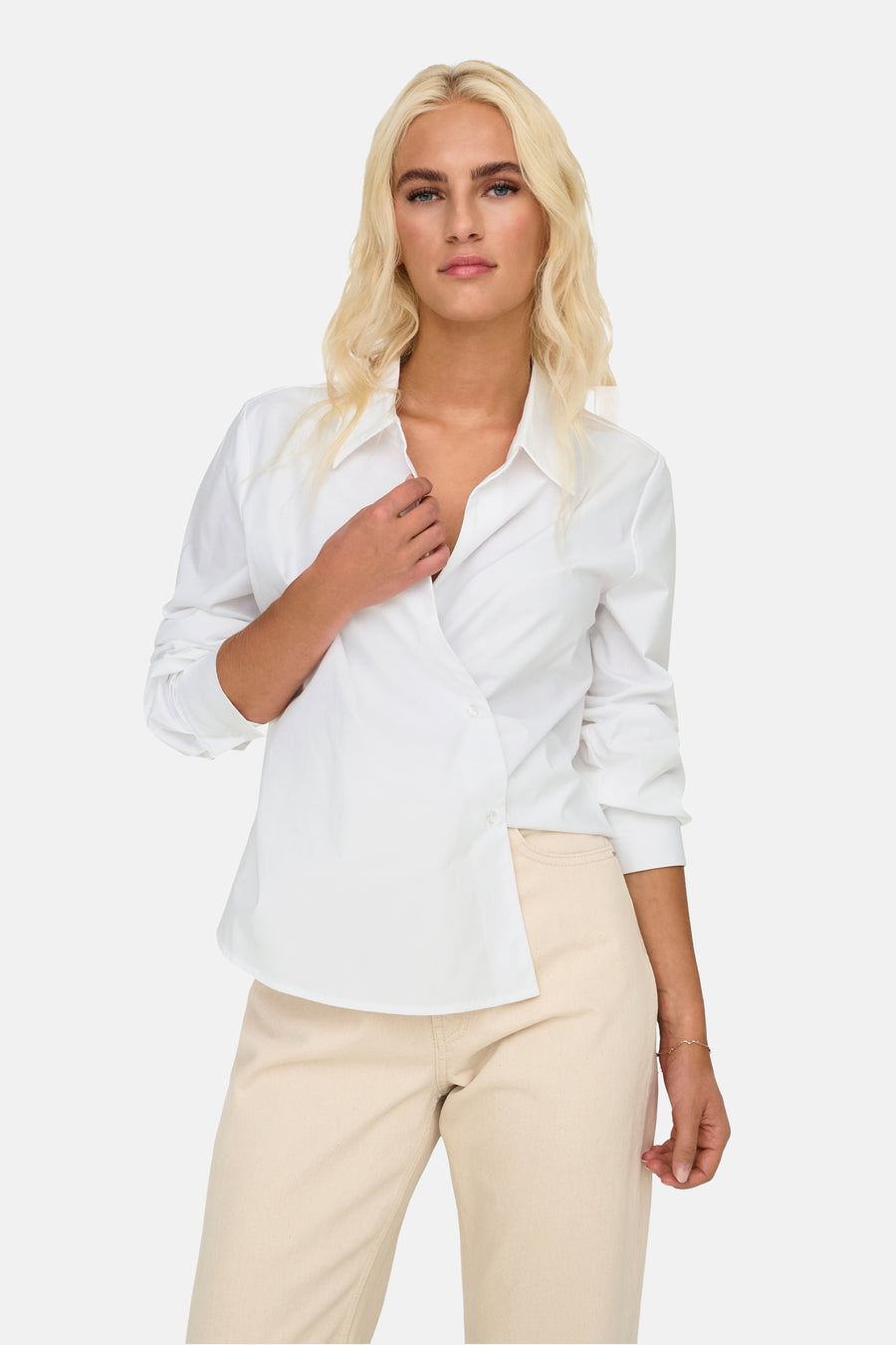 Chemise à manches longues - blanc - ONLY® - 5