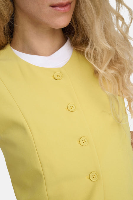 ONLMALENA LIFE S/L LONG WAISTCOAT TLR