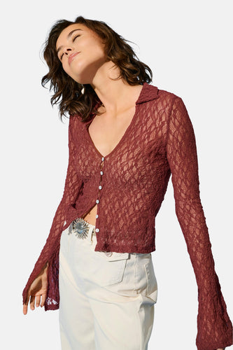 T-shirt met lange mouwen - rood - ONLY®