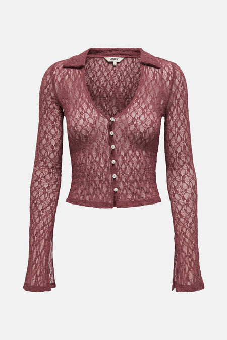T-shirt met lange mouwen - rood