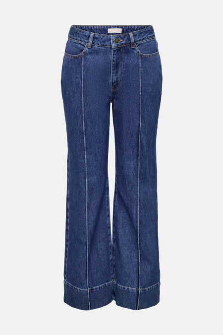 Jeans flared Dark blue denim - JDY