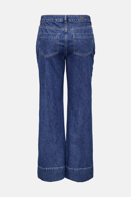 Jeans flared Dark blue denim - JDY