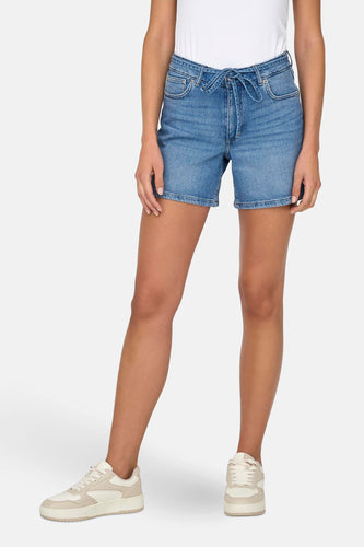 Short - mid blue denim