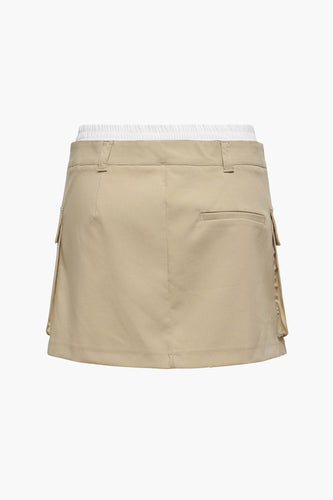 ONLLUISE BOXER CARGO SKIRT PNT