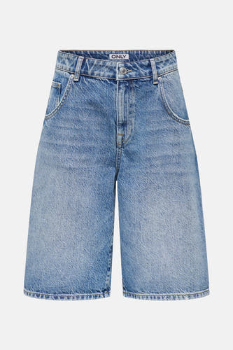 Short en short wide with from ONLY in light blue, pockets pockets and belt loops.