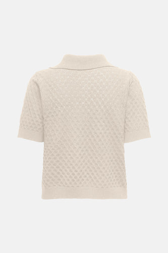 Polo met korte mouwen - ecru - ONLY®