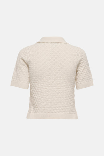 Polo met korte mouwen - ecru - ONLY®