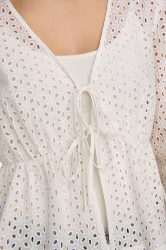 Blouse à manches longues - écru - JDY - 7