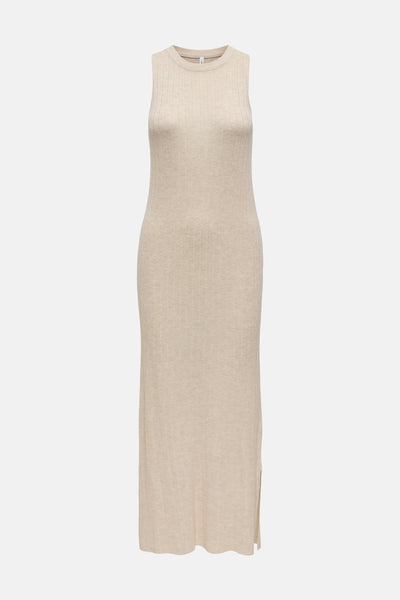 Dames tops kleed zonder mouw Ecru - ONLY®