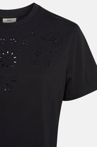 T-shirt met korte mouwen - zwart - JDY