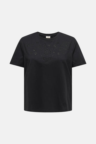 T-shirt met korte mouwen - zwart - JDY