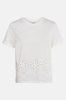 JDYCIF S/S BRODERIE ANGLAISE TOP JRS