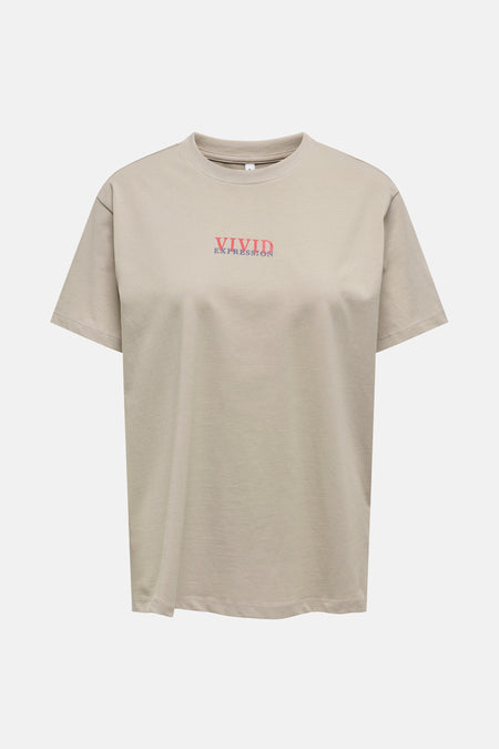 T-shirt (korte mouwen) Beige - ONLY®