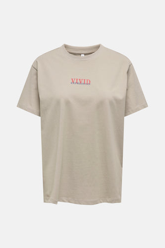 T-shirt met korte mouwen - beige - ONLY®