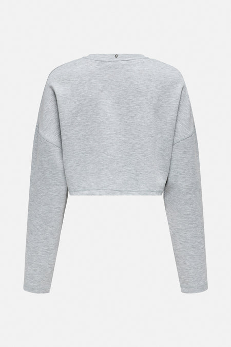 ONLLUICA L/S O-NECK SHORT SWT