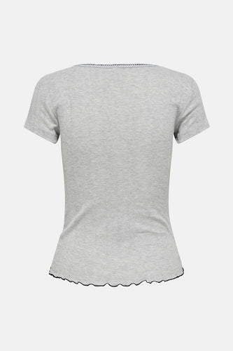 T-shirt à manches courtes - gris - ONLY®