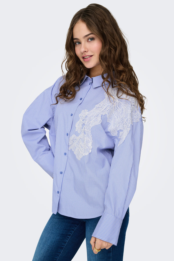 ONLKIRI LS DETAIL SHIRT WVN