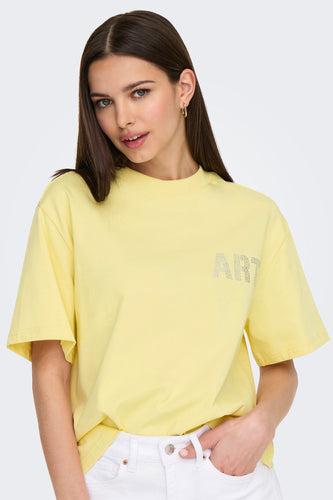 T-shirt à manches courtes - jaune - ONLY®