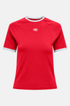 Top (korte mouwen) Rood - ONLY®