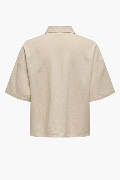 JDYMIKA 2/4 LOOSE LINEN SHIRT WVN EXP